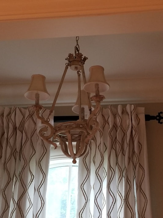 Some Faux Finished Chandeliers