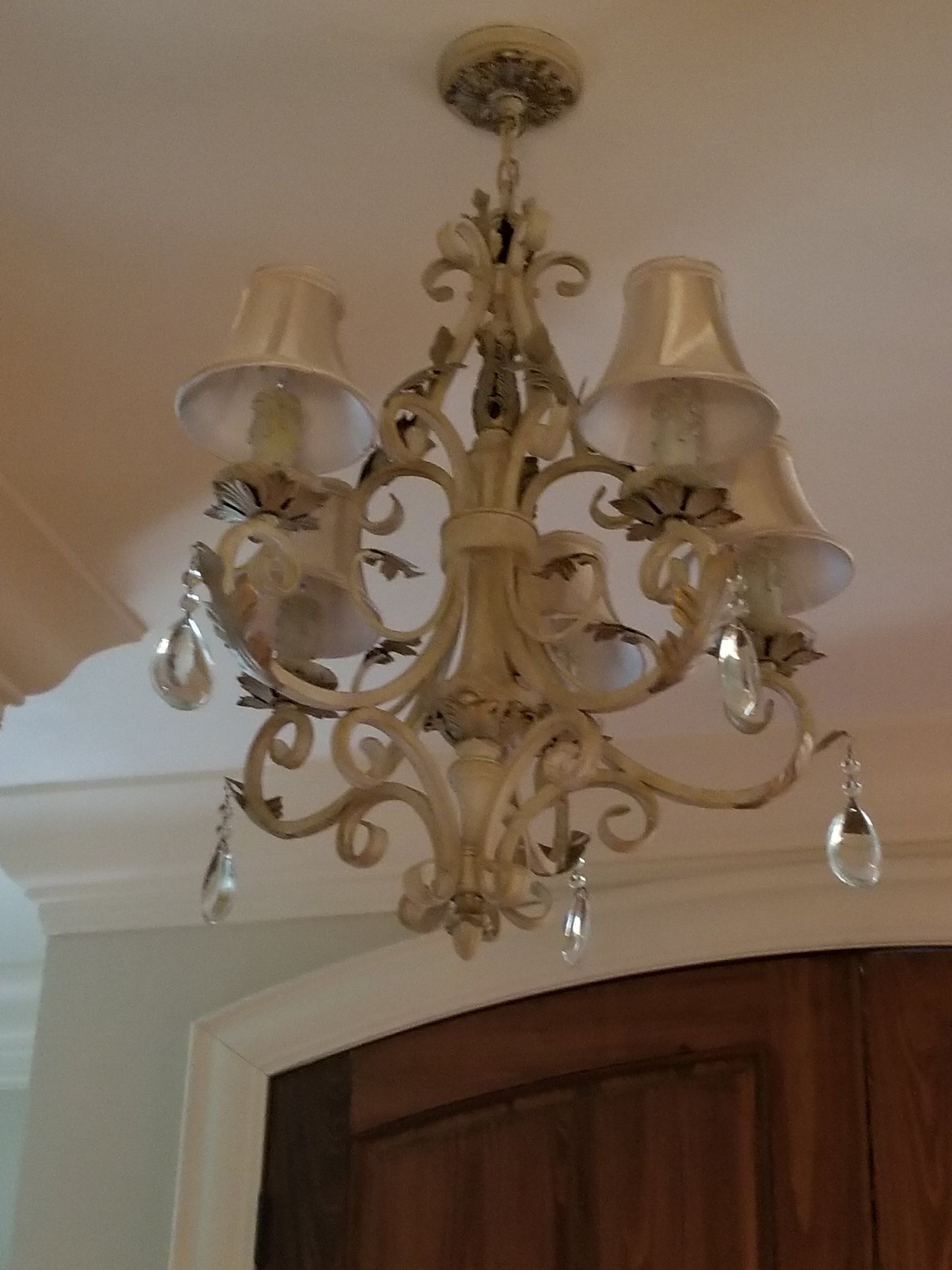 Some Faux Finished Chandeliers