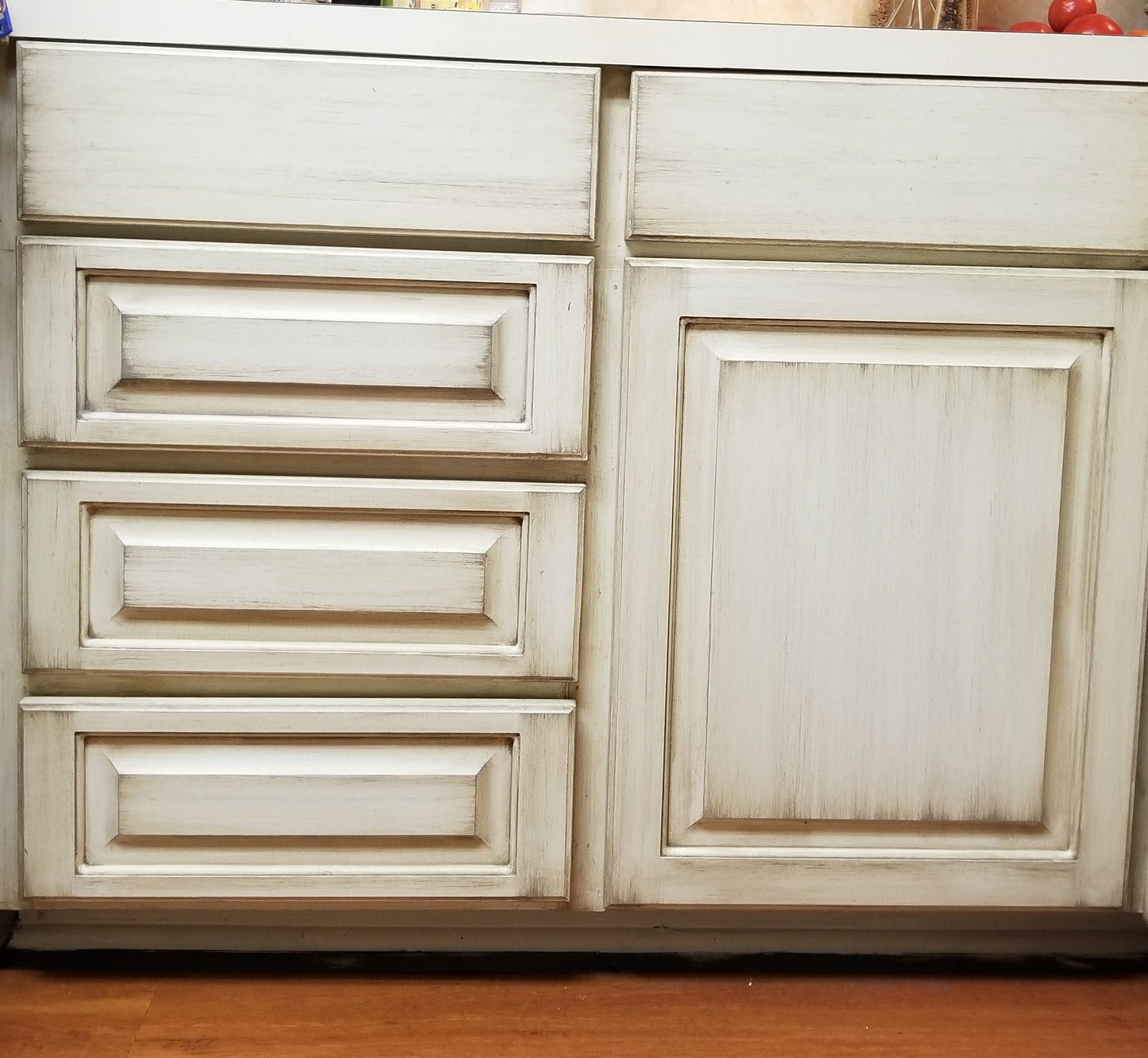 Distressed Cabinets