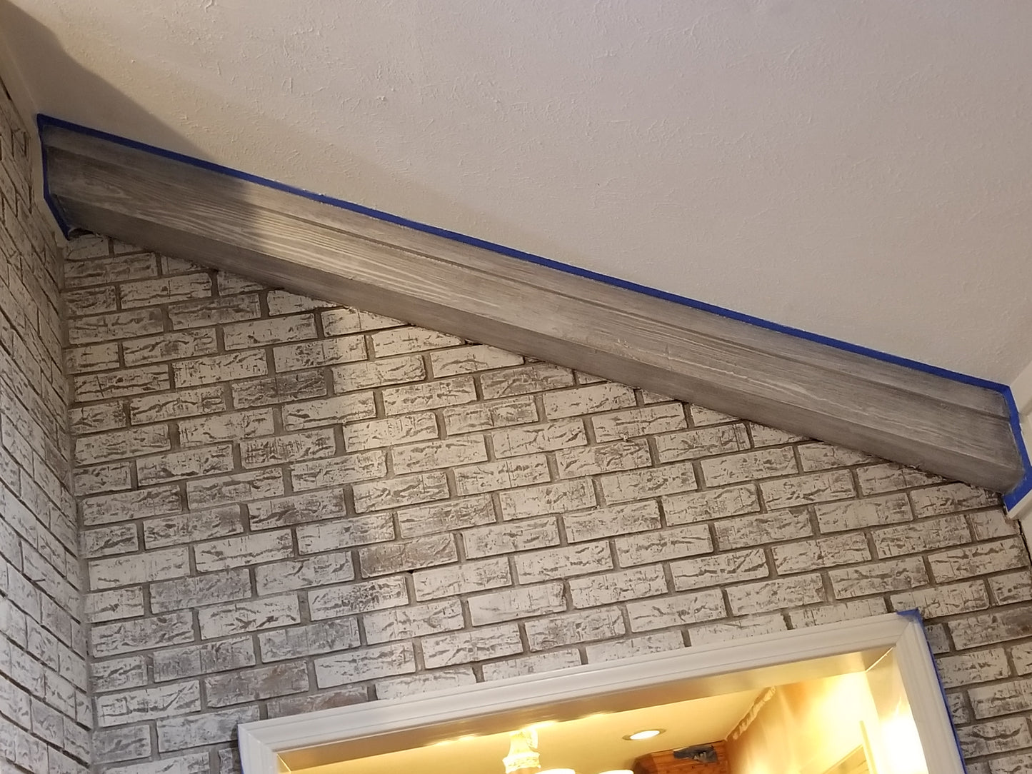 Faux Finished Brick