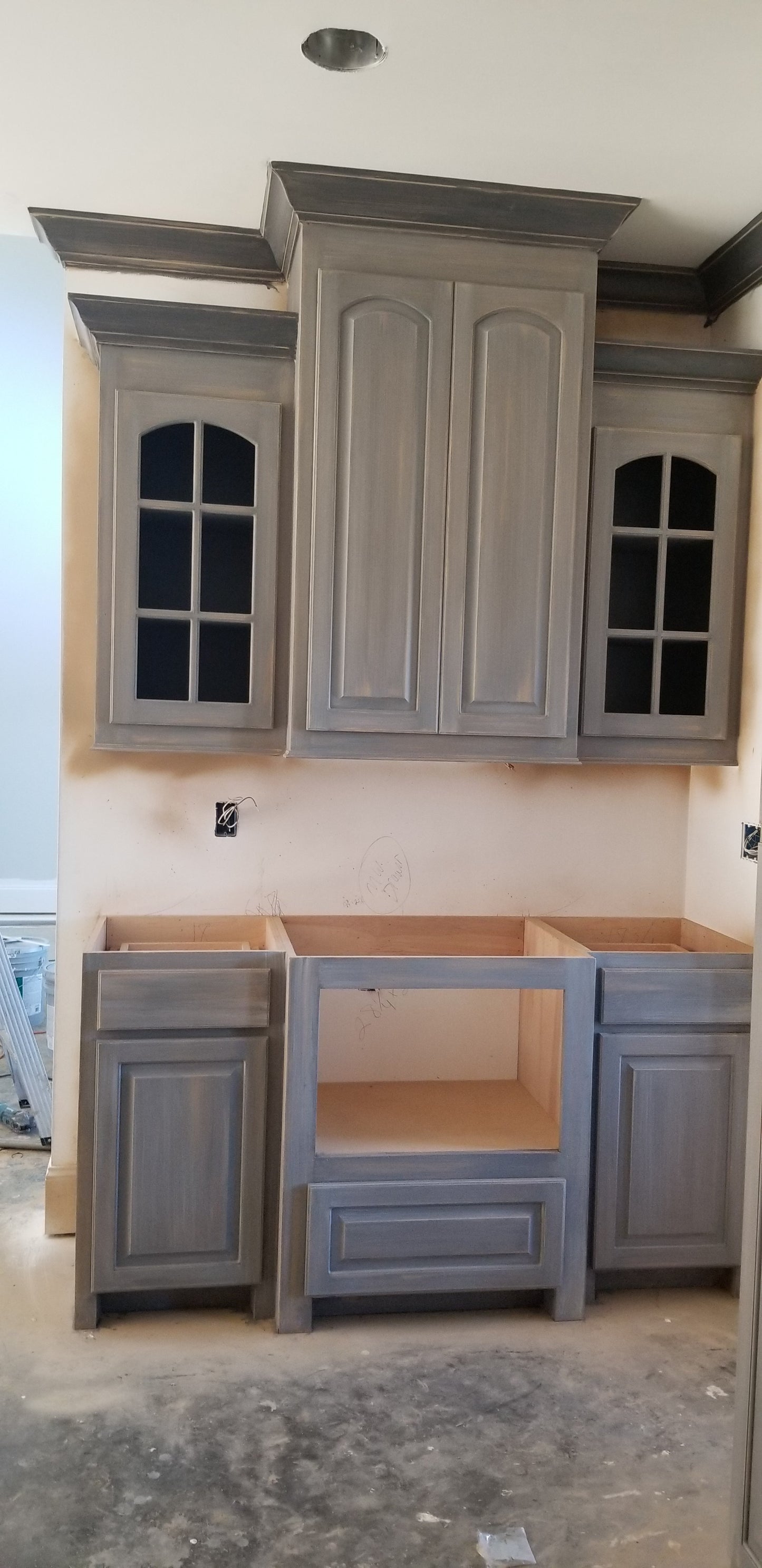 Distressed Cabinets