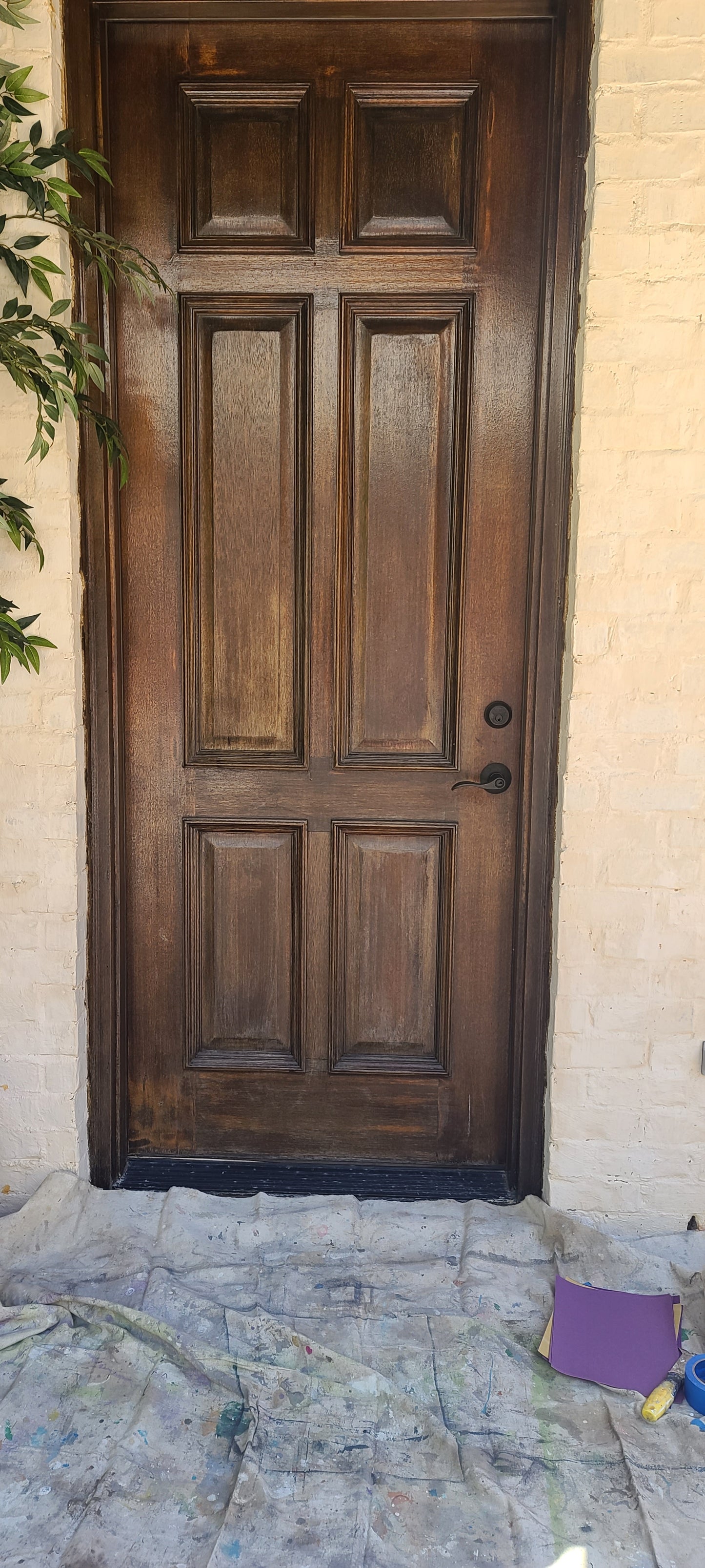 Refinished Door