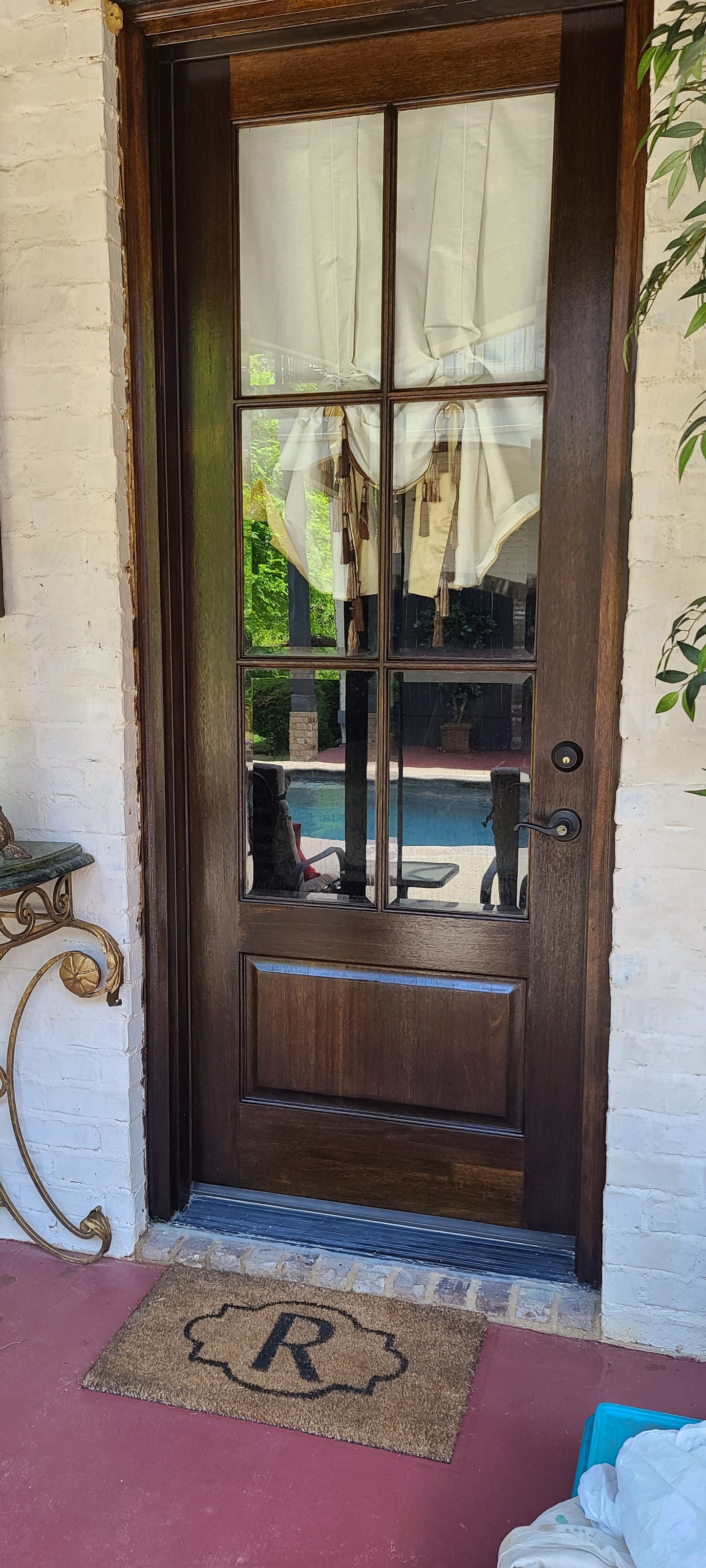 Refinished Door