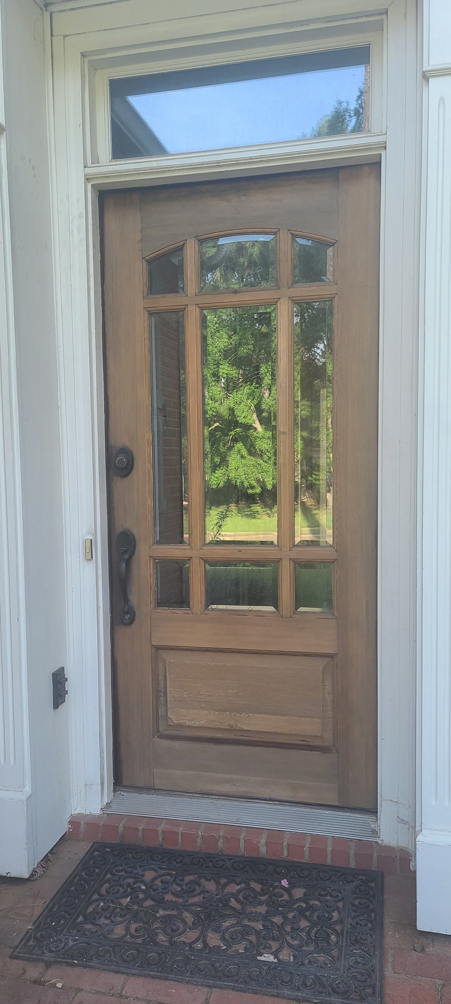 Refinished Door