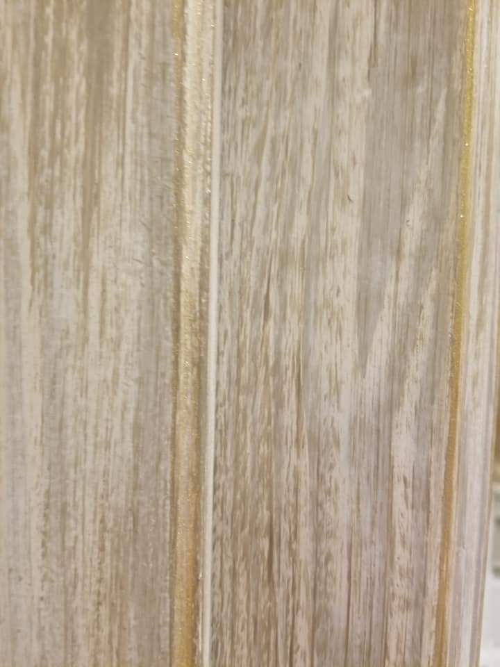 Wood Graining Technique with Gold!