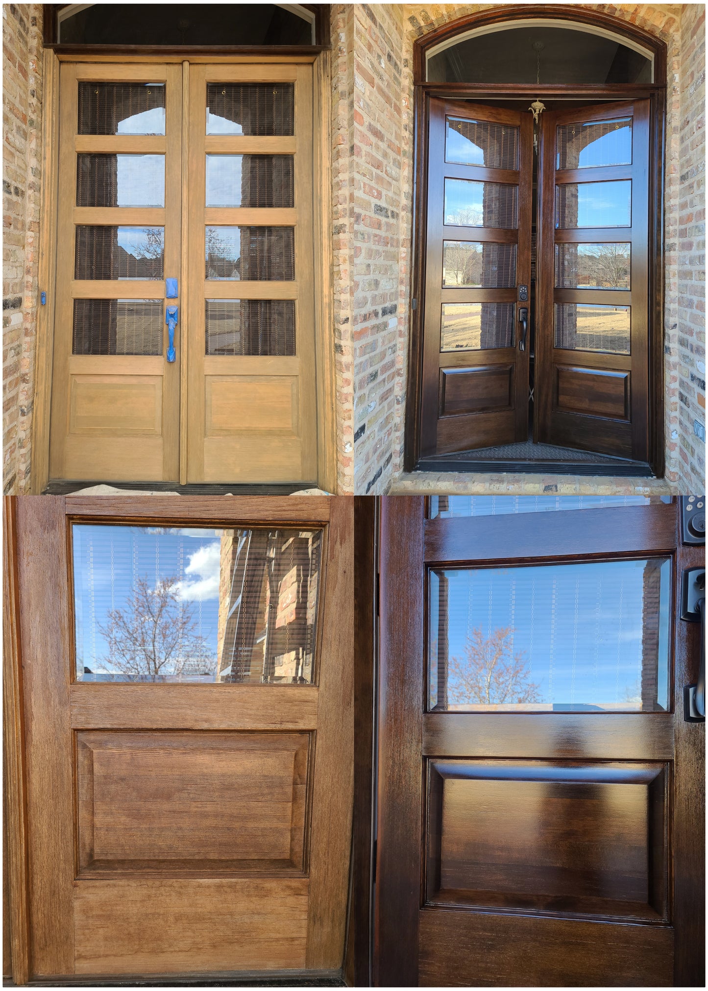 Refinished Doors