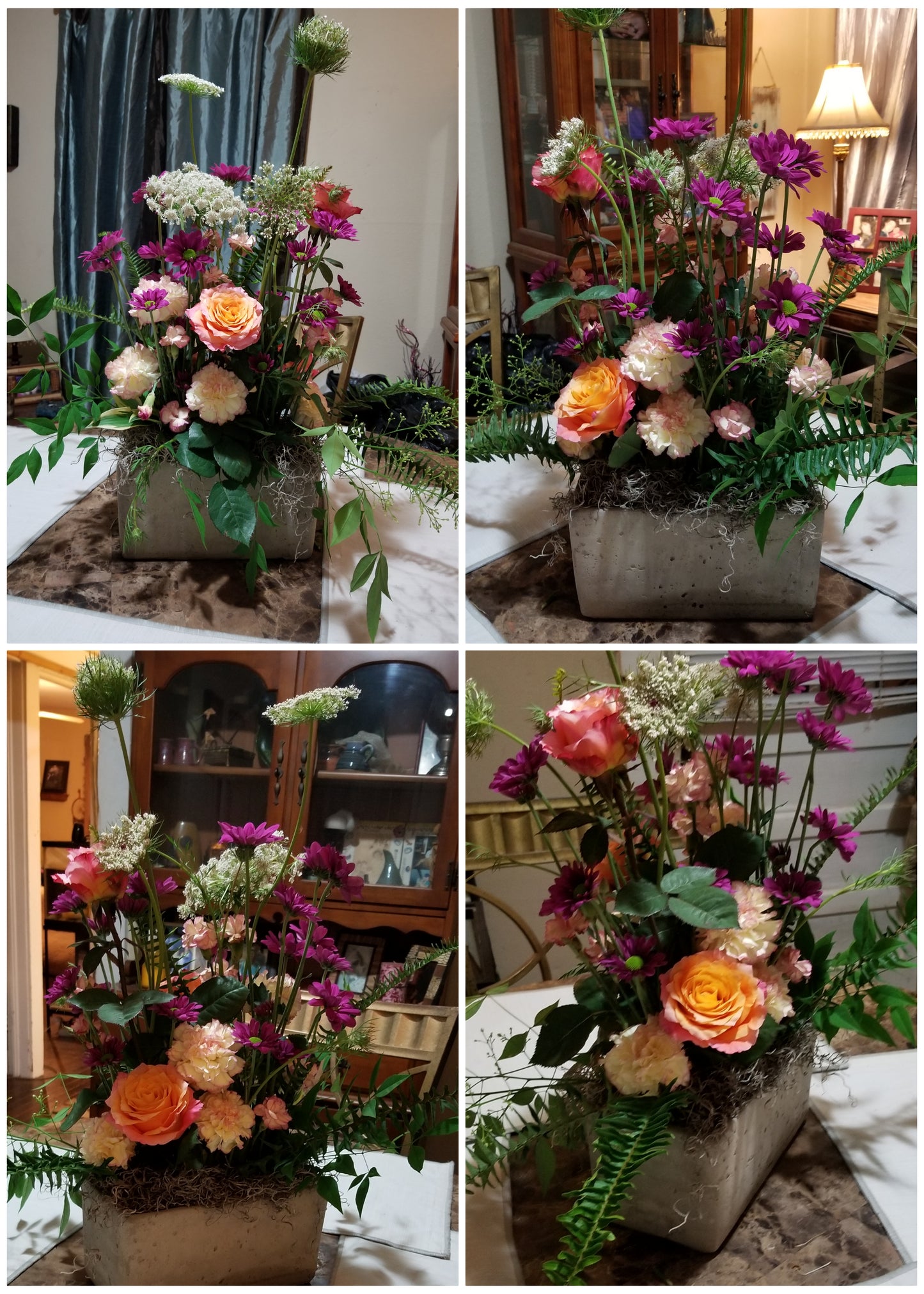 Creative Floral Arrangement