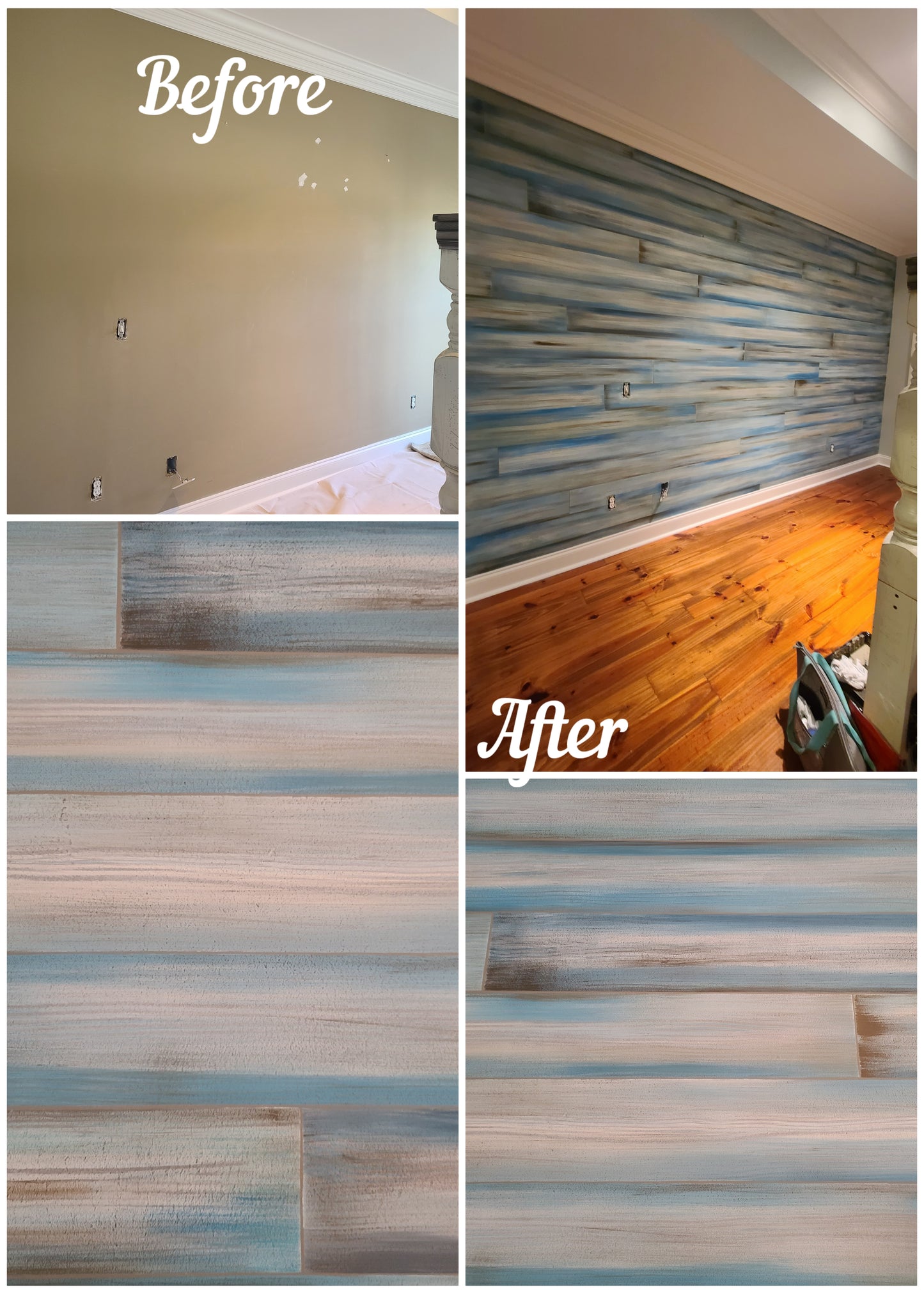 Wood Grain Faux Finish