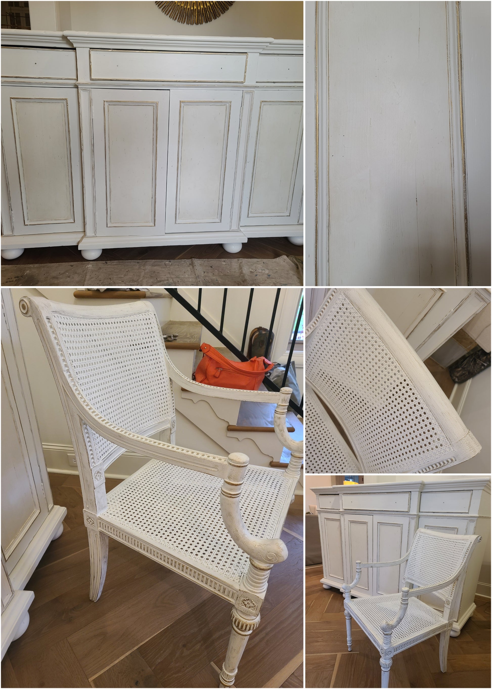 Destressed w/ Chalk Paint, Rubbing Buff & Wax