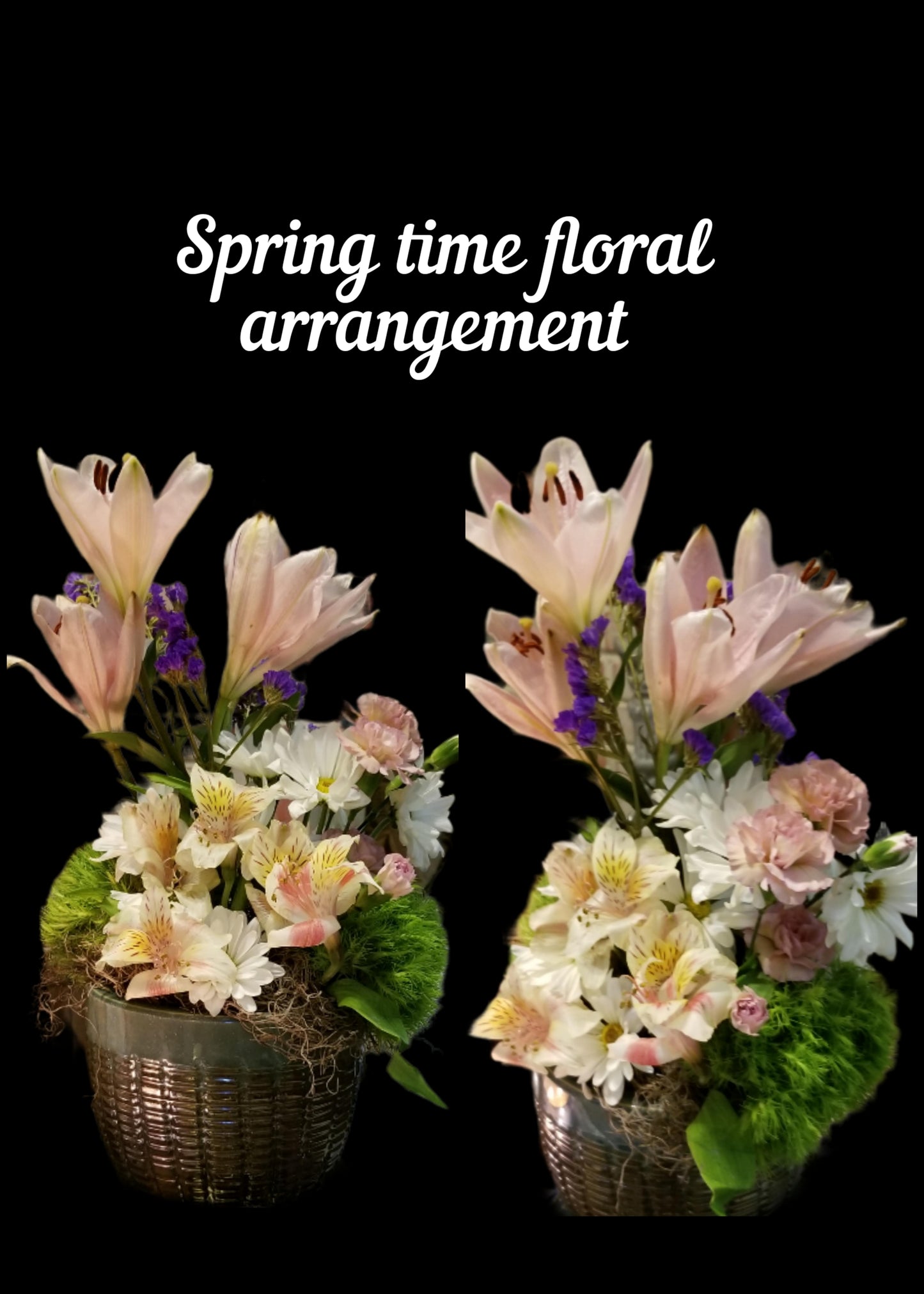 Creative Floral Arrangement